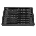 thumbnail image 1 of 18 piezas de rodillos de permanente profesionales para el hogar, rizadores de cabello ondulado y rizado, herramienta de peinado, color negro, 1 of 11