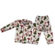 thumbnail image 1 of Conjunto de pijamas de nuevo diseño para niños y niñas con pantalones de manga larga con estampado navideño Conjuntos para dos hermanos, 1 of 3