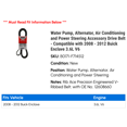 thumbnail image 2 of Water Pump, Alternator, Air Conditioning and Power Steering Accessory Drive Belt - Compatible with 2008 - 2012 Buick Enclave 3.6L V6 2009 2010 2011, 2 of 2