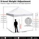 thumbnail image 5 of Instahibit 10x10 ft Pop Up Canopy Tent Commercial Instant Shelter Trade Fair Outdoor Market InstaHibit Modern, 5 of 11