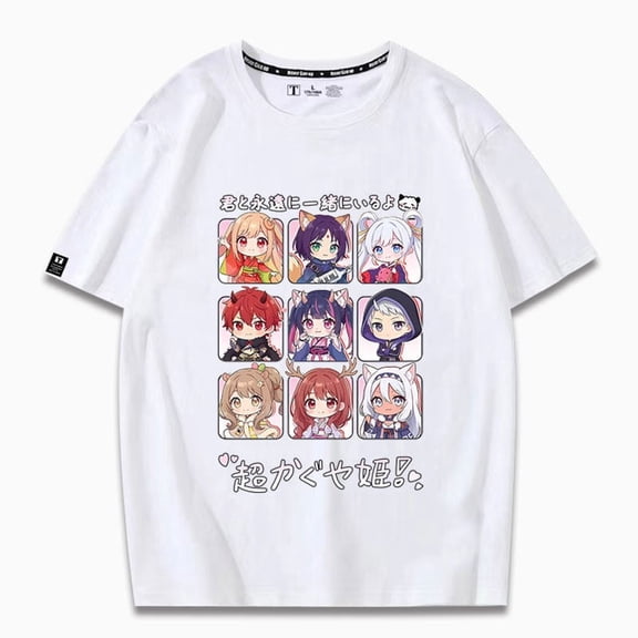 Cosmic Princess Kaguya! Shirt Anime Kawaii Short Sleeve Tee Man/women Summer Casual T-Shirts
