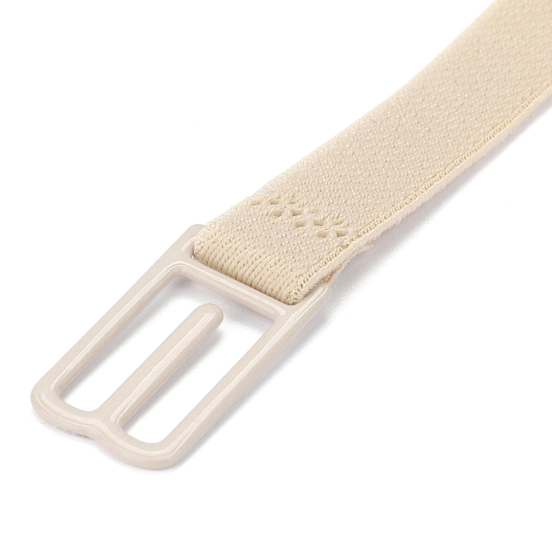 Unique Bargains 10 Pcs Women Elastic Band Non-Slip Adjustable Bra Straps Holder Beige