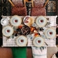 thumbnail image 4 of 8 Pack Bamboo Paper Plate Holders, 10 Inches Reusable for Dinner Plates Hand Woven Wicker Paper Plat, 4 of 5