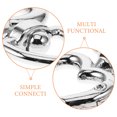thumbnail image 4 of 10pcs Spring Heart Shaped Carabiner Metal D Rings Snap Clip Hook Buckle For Diy Jewelry Bag, 4 of 9