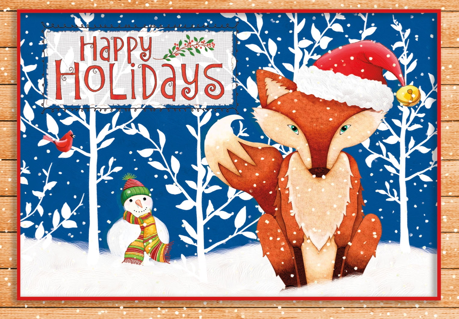 Fox Christmas Cards 