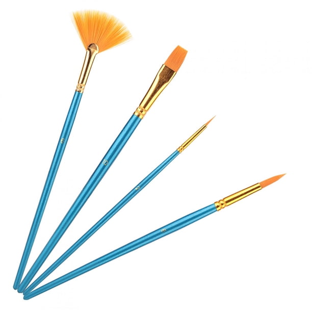 Bolígrafo 4 Uds., Pinceles Para Pintar Con Pelo De Nailon, Pinceles Para Pintar, Pincel De Acuarela Para Artista, Juego De Bolígrafos