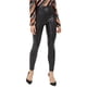 thumbnail image 1 of Pantalones casuales de piel sintética para mujer INC, negro, 4, 1 of 1