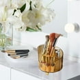 thumbnail image 6 of Miogawg Makeup Brush Holder, 360 Rotating Makeup Brush Organizer, Cosmetic Tools Organizer, Waterproof Dustproof Beauty Brushes Storage For Vanity, 6 of 6