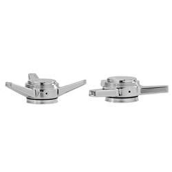 Rocket Racing Wheels RS1-D102 Deep Angle Spinner Polished Pair