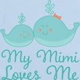thumbnail image 2 of CafePress - My Mimi Loves Me Infant Bodysuit - Baby Light Bodysuit, Size Newborn - 24 Months, 2 of 4