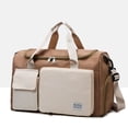 thumbnail image 3 of Bolsa De Ejercicios Bolsas de separación secas y húmedas Bolsa de entrenamiento de fitness Oxford para hombres y mujeres (color mica), 3 of 9