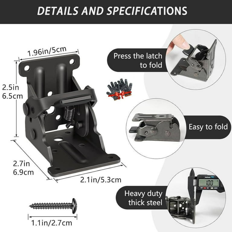 180/90 Degree Self-Locking Folding Hinge,1X Hinge,180 90 Desktop Widening Folding Hinge Hinge Extension Plate Coffee Table Dining Table Furniture Rv Accessories