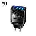 thumbnail image 1 of Cargador de pared para teléfono de 4 puertos Adaptador de corriente de carga rápida Cargador USB para teléfono móvil de viaje portátil Enchufe de la UE Advancent EL5104-05B, 1 of 2