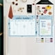thumbnail image 4 of Planificador mensual en blanco para refrigerador, calendario de pared magnético de borrado en seco, pizarra blanca, 4 of 7