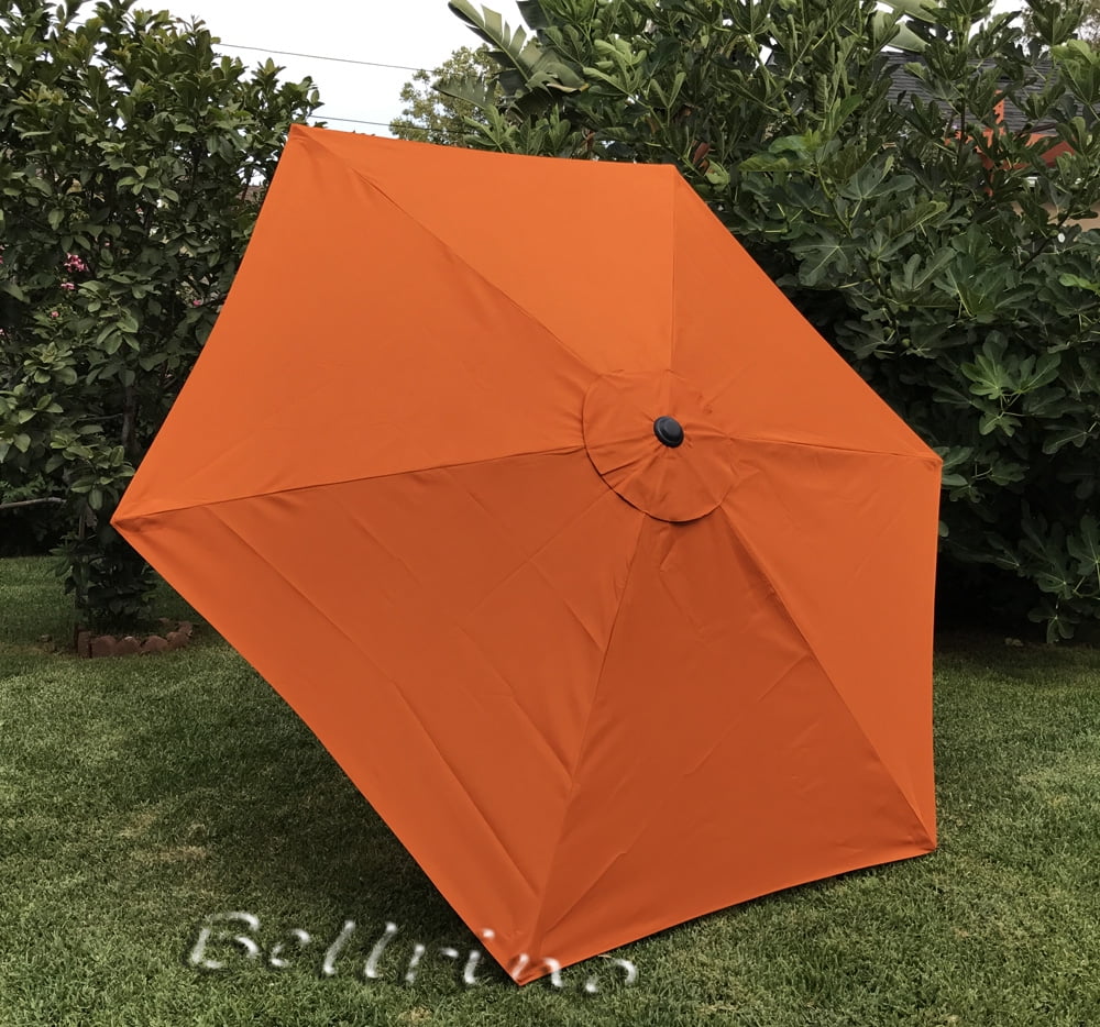 BELLRINO Decor Replacement Strong & Thick Umbrella Canopy for 7.5 ft 6