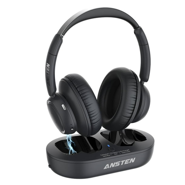 Auriculares inalámbricos ANSTEN para TV con transmisor de 35 horas de reproducción