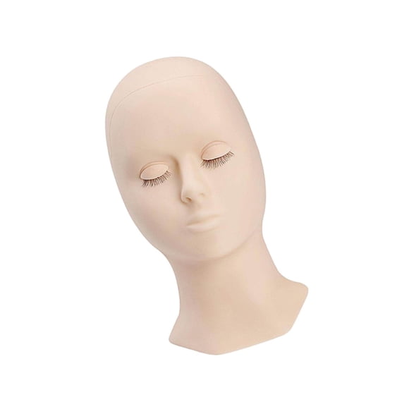 Xingzhi Silicone Training Mannequin Head for Training Profession Use Face Head Pink Head Model