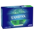 thumbnail image 4 of Tampax Cardboard Tampons Super Absorbency, Anti-Slip Grip, LeakGuard Skirt, Unscented, 10 Count, 4 of 8