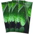 thumbnail image 2 of St. Patrick's Day Green Clover Kitchen Dish Towel Set,Drying Kitchen Towels Tea Towels Gift Set for Drying Cleaning Cooking Baking 6Pcs Wash cloth, 2 of 7