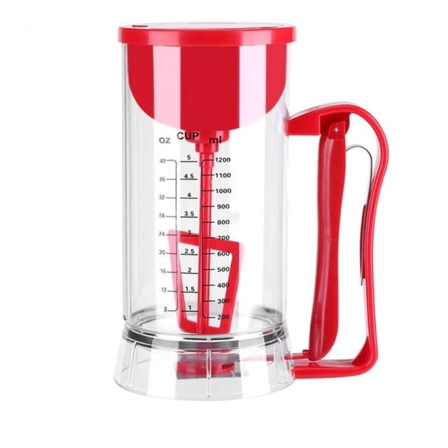 Oubit Dispenser Blender Machine,Kitchen Hand Held Electric Electric Pancake Batter Mixer Baking Tool Professional Grade
