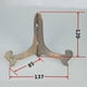 thumbnail image 4 of 6xMetal Plato Plegable Tazón Plato Imagen Teacake Titular Caballete 12cm_Bronce 5 piezas, 4 of 8