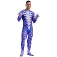 thumbnail image 3 of TiaoBug Animal Bodysuit for Men Full Length Gloved Sleeve Padded Tail Footed Rompers Cosplay Jumpsuit Type I XL, 3 of 7