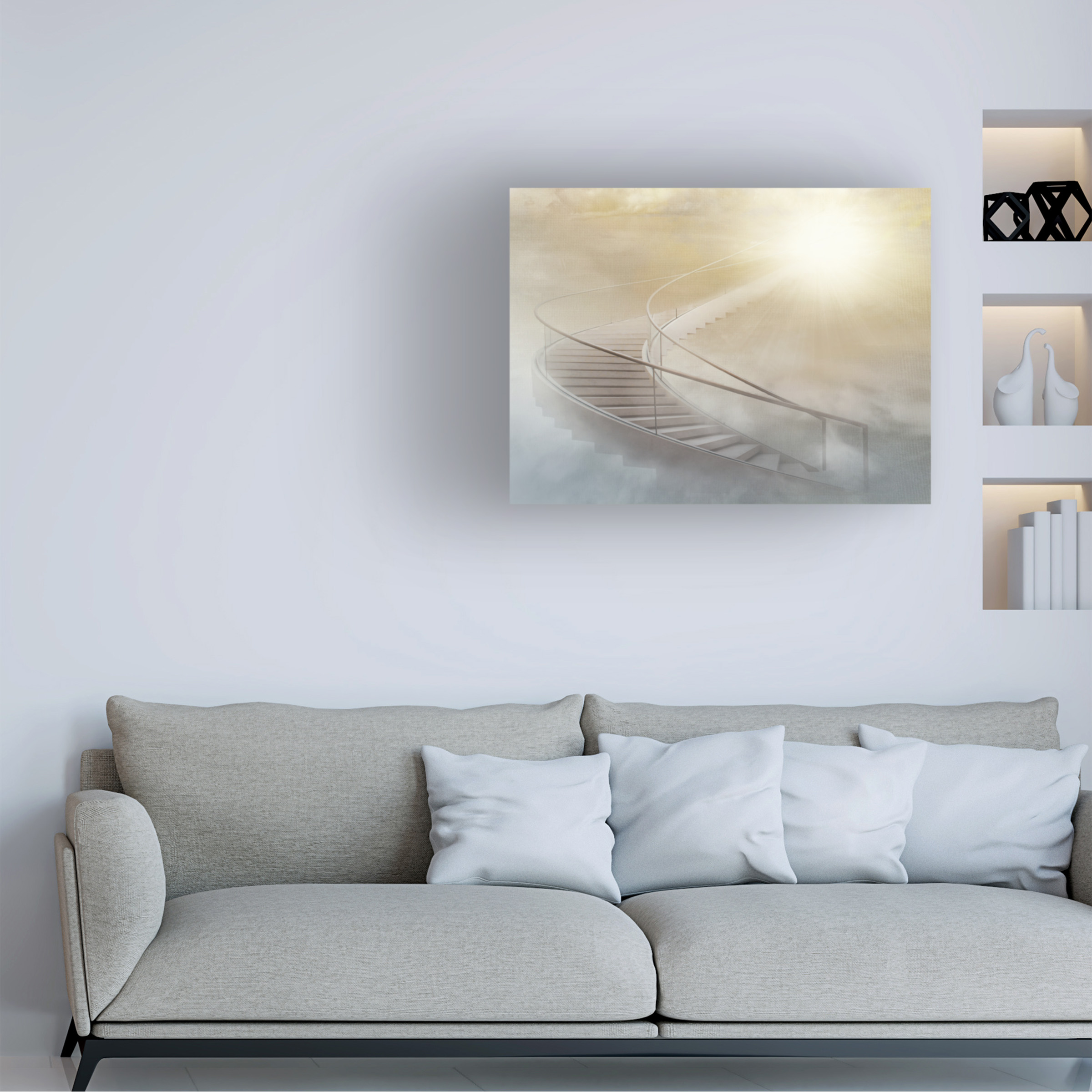 Gaby Grohovaz 'Stairway To Heaven' Canvas Art