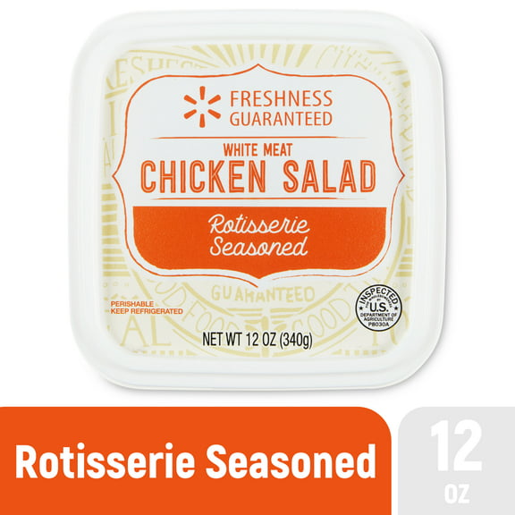 Freshness Guaranteed Fresh Rotisserie Seasoned White Meat Chicken Salad, 12 oz