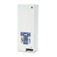 thumbnail image 2 of Hospeco Dual Sanitary Napkin/tampon Dispenser, Coin, 11 1/8 X 7 5/8 X 26 3/8, White, 2 of 2