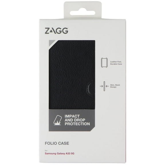 ZAGG Folio Case for Samsung Galaxy A33 5G - Black