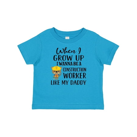 

Inktastic Future Construction Worker Like Daddy Gift Baby Boy T-Shirt