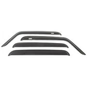 Rugged Ridge by RealTruck | 11351.30 Window Rain Deflectors; Compatible with 2002-2007 Jeep Liberty KJ
