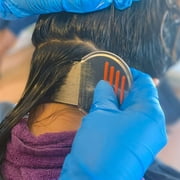 مشط قمل فاصل خالٍ من الصئبان ( 10 عبوة )
