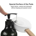 thumbnail image 3 of Compuye Lotion Applicator for Back, Device to Apply Lotion to your Back with Long Handled, 17 Inches Back Moisturizer Applicator with 4 Replaceable Pads for Women Men, 3 of 7