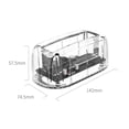 thumbnail image 3 of Versatile Transparent TYPE-C Hard Drive Enclosure for TVs, Routers, and Laptops - Up to 10Gbps Transfer Rates, 3 of 8
