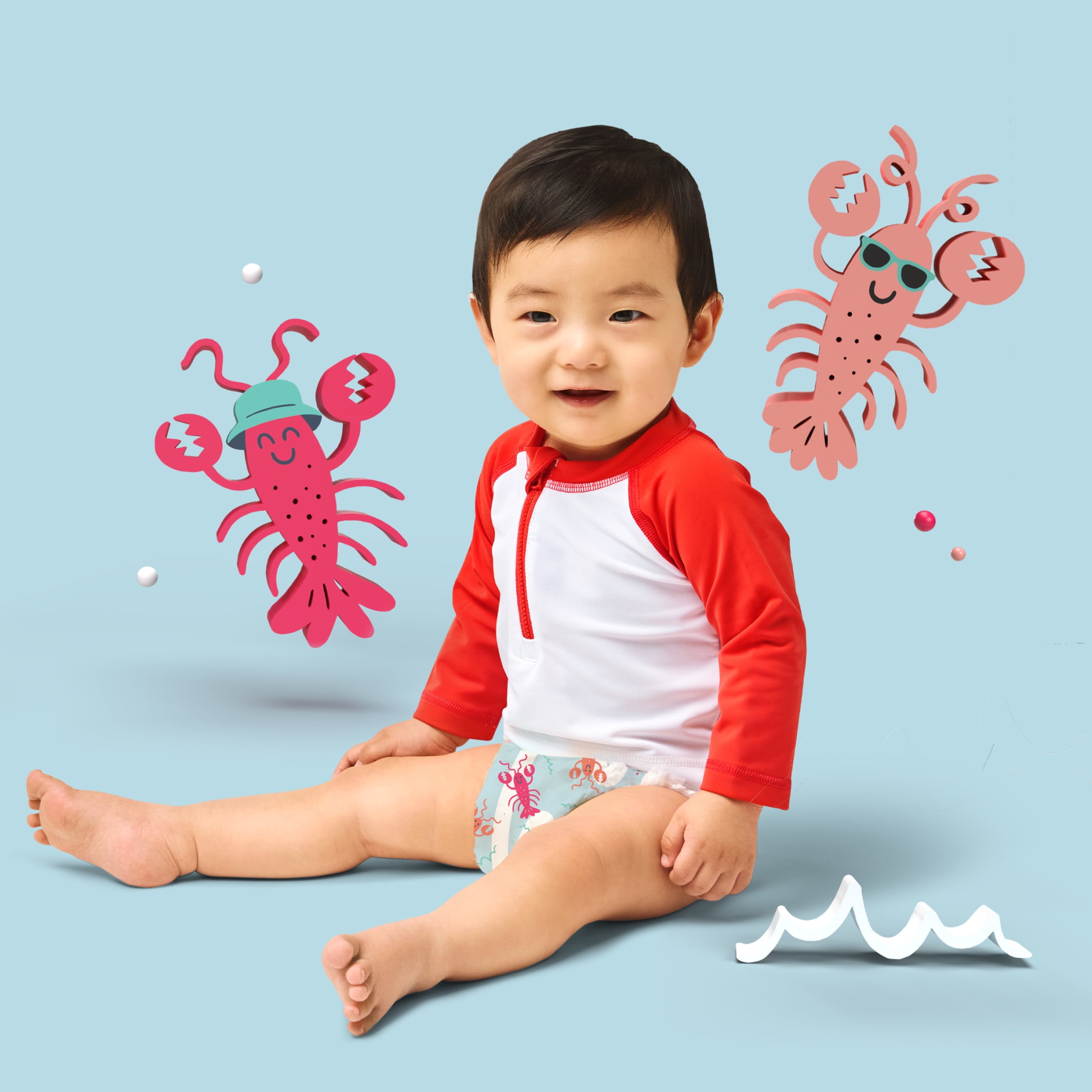 Hello Bello Swim Diapers, Small (Size 3) for Toddlers, 20ct Pack