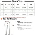 GeNai Womens Pants High Waisted Petite Capri Pants for Women Plus Size