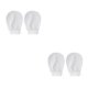thumbnail image 3 of Bewildely 2 uds guantes de baño guante de baño exfoliante cuerpo fregado Facial multicolor guante toalla piel muerta baño limpieza blanco Blanco 2piezas, 3 of 6