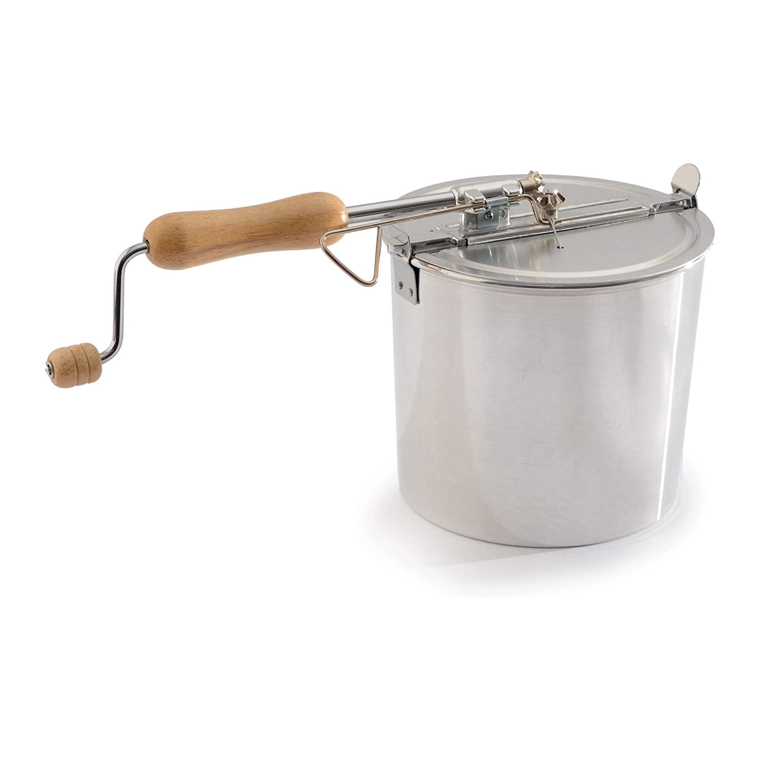 crank handle popcorn popper