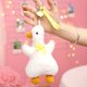 thumbnail image 1 of 16cm Cartoon Bag Keychain Anime Fluffy Pendants Plush Rabbit&Goose&Unicorn&Pig Animal Stuffed Doll Christmas Gift For Childrenduck 16cm Deng Xun unisex, 1 of 2