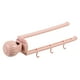 thumbnail image 4 of Soporte para esponja de cocina con montaje en grifo, organizador de escurridor de cepillos, cesta y estante Rosado, 4 of 9