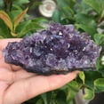 thumbnail image 4 of EOEMY 10-150G Large Natural Amethyst Cluster Quartz Crystal Druzy Geode Healing Stones-80-100G, 4 of 5
