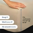 thumbnail image 3 of Queen Size Piece Sheet Set Comfy Breathable & Cooling Sheets Hotel Luxury Bed Sheets for Women & Men Deep Pockets EasyFit Extra Soft & Wrinkle Sheets Bed, 3 of 8