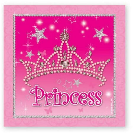 DDI 1998001 Princess Beverage Napkin - 16 count Case of 24
