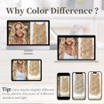 thumbnail image 3 of DssengInvisible Wire Hair Extensions with Transparent Headband Adjustable Size 4 Secure Clips Long Wavy Highlight Hairpiece 20 Inch Balayage Dark Brown to Chestnut for Women, 3 of 7