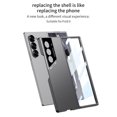 thumbnail image 3 of ELEHOLD Case for Samsung Galaxy Z Fold 6, Hard Case Ultrathin Full Coverage Lens Protection Cover with Tempered Glass Screen Protector,Gray, 3 of 9