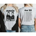 thumbnail image 3 of Oasis Live 25 Tour 2025 Shirt, Men's And Women's Graphic Tee 100% Cotton by TBun, Full Sizes S-5XL, 3 of 5