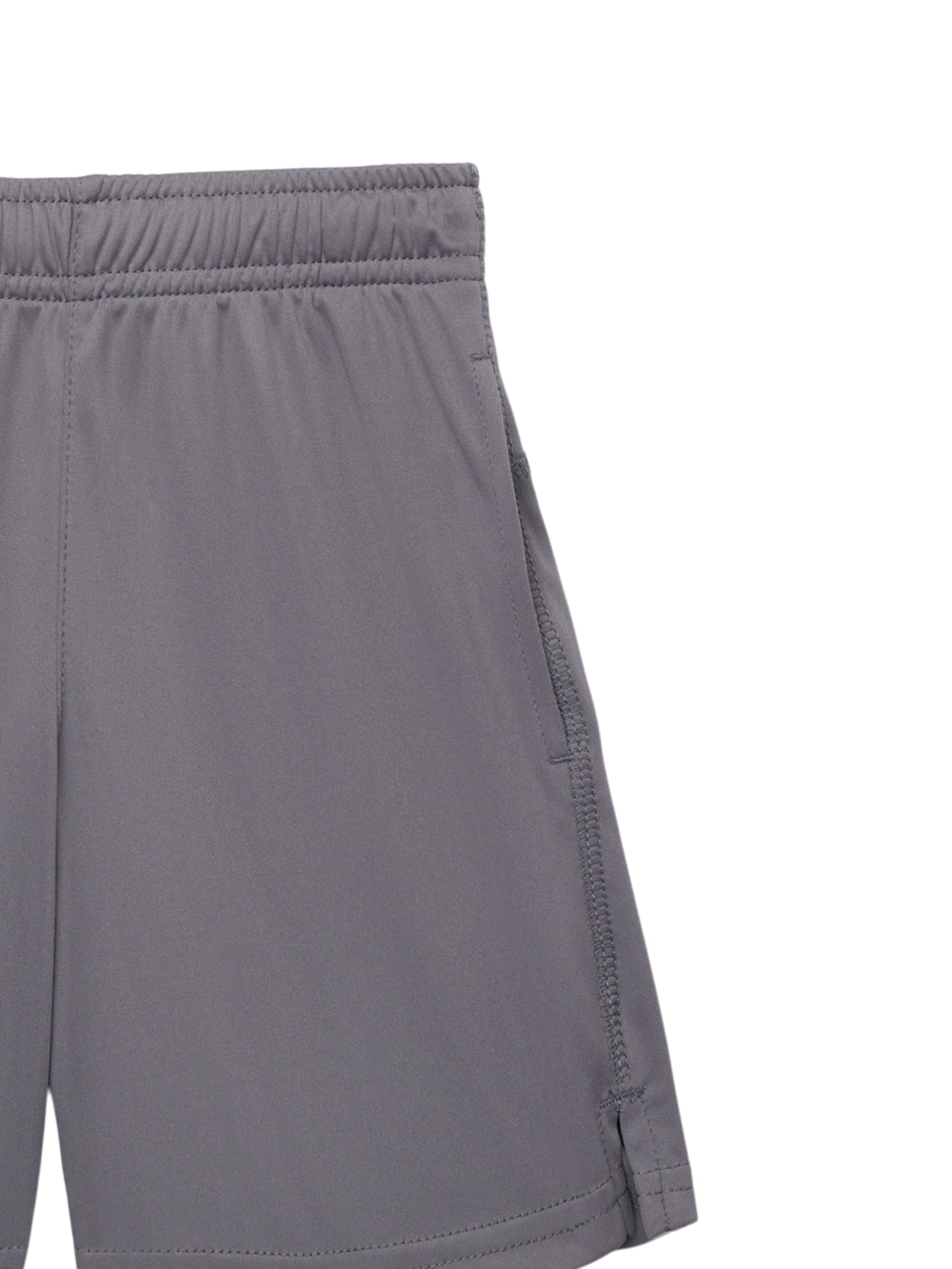 Athletic Works Boys Core Performance Shorts, 5-Pack, Sizes 4-18 & Husky