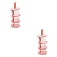 thumbnail image 2 of Inteprter Hanging Mesh Bags Organizer 3 Compartments Bathroom Toys Basket Bedroom Door Clothes Supplies Multi-layer Household Bag Toy Room Naranja 2piezas Inteprter CBP053713, 2 of 5