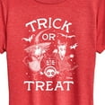 thumbnail image 3 of The Nightmare Before Christmas - Trick Or Treat - Women's Short Sleeve Graphic T-Shirt, 3 of 5